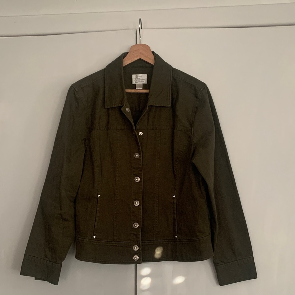 Christopher & Banks cotton jacket